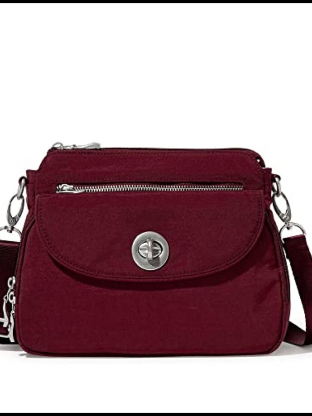 Baggallini Calais Water-Resistant Crossbody Bag RFID Lightweight Travel Purse